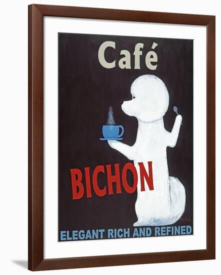 Bichon-Ken Bailey-Framed Giclee Print