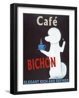 Bichon-Ken Bailey-Framed Giclee Print