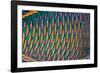 bicolor parrotfish male, scales detail, sinai, egypt, red sea-alex mustard-Framed Photographic Print