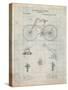 Bicycle 1890 Patent-Cole Borders-Stretched Canvas