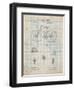 Bicycle 1890 Patent-Cole Borders-Framed Art Print