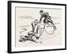 Bicycle Accident, 1888-null-Framed Giclee Print