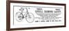 Bicycle Advertisement, 1890-null-Framed Giclee Print