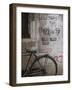 Bicycle and Graffitti, Taikang Road Arts Center, French Concession Area, Shanghai, China-Walter Bibikow-Framed Photographic Print