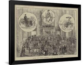 Bicycle and Tricycle Exhibition at the Town Hall, Holborn-Thomas Harrington Wilson-Framed Giclee Print