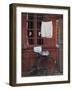 Bicycle and Wall, Old Town, Dali, Yunnan Province, China-Walter Bibikow-Framed Photographic Print