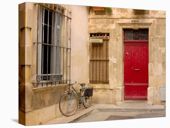 Bicycle, Arles, Provence, France-Lisa S. Engelbrecht-Stretched Canvas