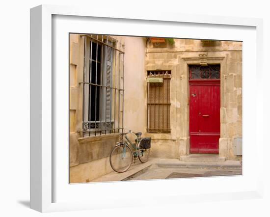 Bicycle, Arles, Provence, France-Lisa S. Engelbrecht-Framed Photographic Print