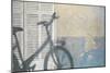 Bicycle Arriving-Josep Cisquella-Mounted Art Print