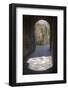 Bicycle at the End of Tunnel, Lucca, Italy-Terry Eggers-Framed Photographic Print