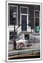 Bicycle by the Street Light, Amsterdam-Igor Maloratsky-Mounted Art Print