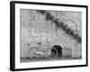 Bicycle & Cracked Wall, Einsiedeln, Switzerland 04-Monte Nagler-Framed Photographic Print