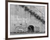 Bicycle & Cracked Wall, Einsiedeln, Switzerland 04-Monte Nagler-Framed Photographic Print