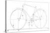 Bicycle Diagram, 19th Century-Science Photo Library-Stretched Canvas