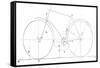 Bicycle Diagram, 19th Century-Science Photo Library-Framed Stretched Canvas