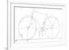 Bicycle Diagram, 19th Century-Science Photo Library-Framed Photographic Print