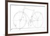 Bicycle Diagram, 19th Century-Science Photo Library-Framed Photographic Print