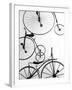 Bicycle Display at Swiss Transport Museum, Lucerne, Switzerland-Walter Bibikow-Framed Photographic Print