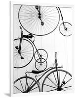 Bicycle Display at Swiss Transport Museum, Lucerne, Switzerland-Walter Bibikow-Framed Photographic Print