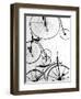 Bicycle Display at Swiss Transport Museum, Lucerne, Switzerland-Walter Bibikow-Framed Premium Photographic Print