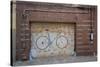Bicycle Door-Jason Pierce-Stretched Canvas