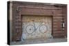 Bicycle Door-Jason Pierce-Stretched Canvas