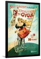 Bicycle Exhibition, c.1897-null-Framed Art Print