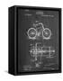 Bicycle Gearing Patent-null-Framed Stretched Canvas