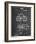 Bicycle Gearing Patent-null-Framed Art Print