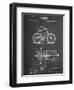 Bicycle Gearing Patent-null-Framed Art Print