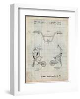 Bicycle Handlebar Art-Cole Borders-Framed Art Print