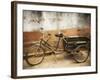 Bicycle, Huangshan City (Tunxi), Anhui Province, China-Jochen Schlenker-Framed Photographic Print