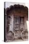 Bicycle in Doorway, Jodhpur, Rajasthan, India-Peter Adams-Stretched Canvas