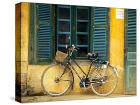 Bicycle in Hanoi, Vietnam-Tom Haseltine-Stretched Canvas