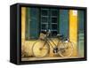 Bicycle in Hanoi, Vietnam-Tom Haseltine-Framed Stretched Canvas