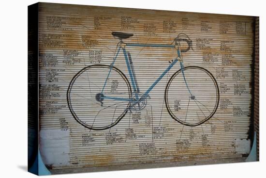 Bicycle in Tongues-Jason Pierce-Stretched Canvas