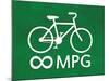 Bicycle Infinity MPG-null-Mounted Poster