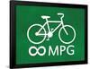 Bicycle Infinity MPG-null-Framed Poster