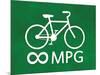 Bicycle Infinity MPG-null-Mounted Poster