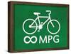 Bicycle Infinity MPG-null-Framed Poster