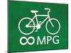 Bicycle Infinity MPG-null-Mounted Poster