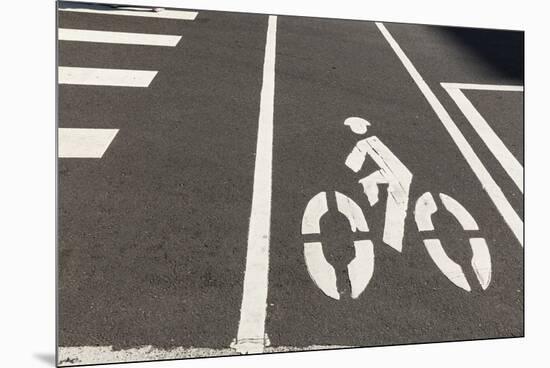 Bicycle Lane near Dongmen Market, Taipei, Taiwan-Paul Souders-Mounted Premium Photographic Print