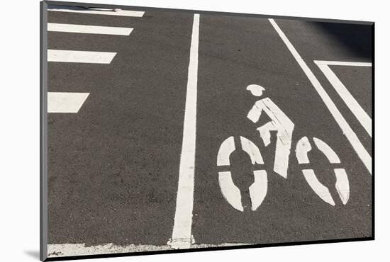 Bicycle Lane near Dongmen Market, Taipei, Taiwan-Paul Souders-Mounted Photographic Print