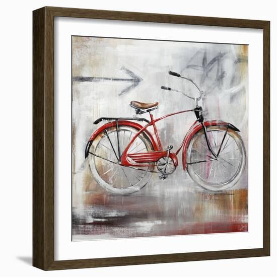 Bicycle Lane-Sydney Edmunds-Framed Giclee Print