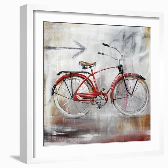 Bicycle Lane-Sydney Edmunds-Framed Giclee Print