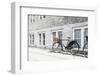 Bicycle Leaning Against Wall, City, Copenhagen, Denmark, Scandinavia-Axel Schmies-Framed Photographic Print