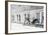 Bicycle Leaning Against Wall, City, Copenhagen, Denmark, Scandinavia-Axel Schmies-Framed Photographic Print