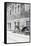 Bicycle Leans Against Wall, City, Copenhagen, Denmark, Scandinavia-Axel Schmies-Framed Stretched Canvas