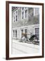 Bicycle Leans Against Wall, City, Copenhagen, Denmark, Scandinavia-Axel Schmies-Framed Photographic Print