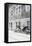 Bicycle Leans Against Wall, City, Copenhagen, Denmark, Scandinavia-Axel Schmies-Framed Stretched Canvas